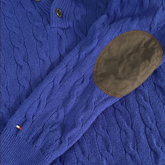 Tommy Hilfiger Royal Blue Turtleneck Sweater - Picture 3 of 3